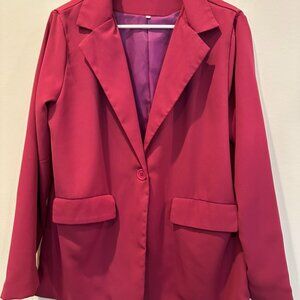 Blazer - Hot Pink - Size Large